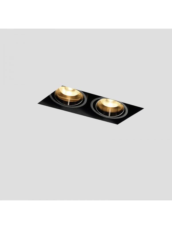 Spot invizibil incastrat negru JLDC461