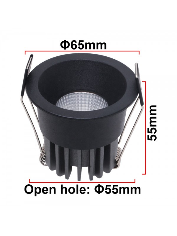 Spot Led Incastrat 7 W Cob Alb