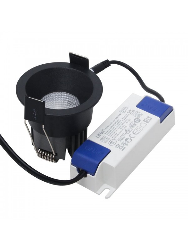 Spot led 7W Negru 