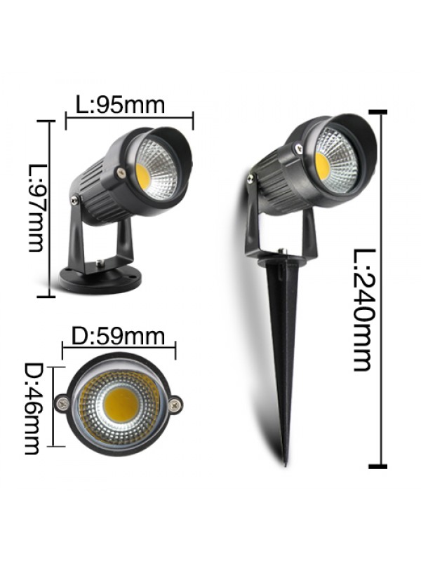 Proiector Led Spot Gradina 5W