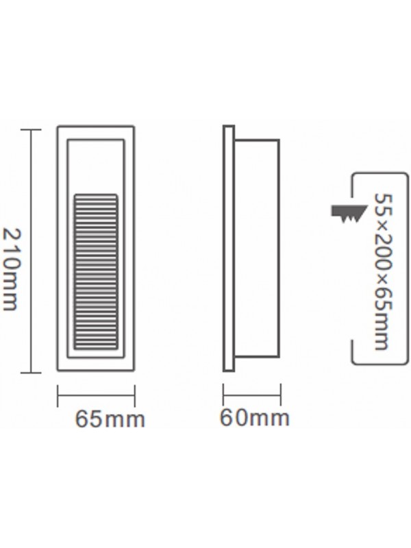 Spot LED Interior Scari IP65, 6W