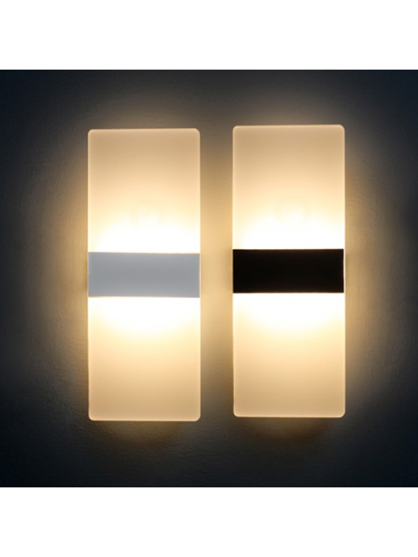 Lampa Led Exterior Dreptunghiulara Slim 6W Livrare 3 Zile