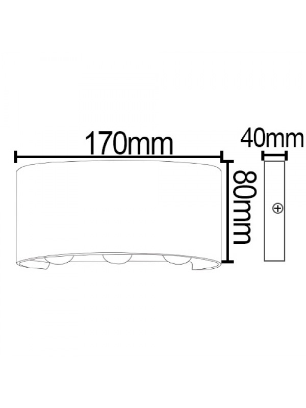 Lampa Led Exterior 6 W