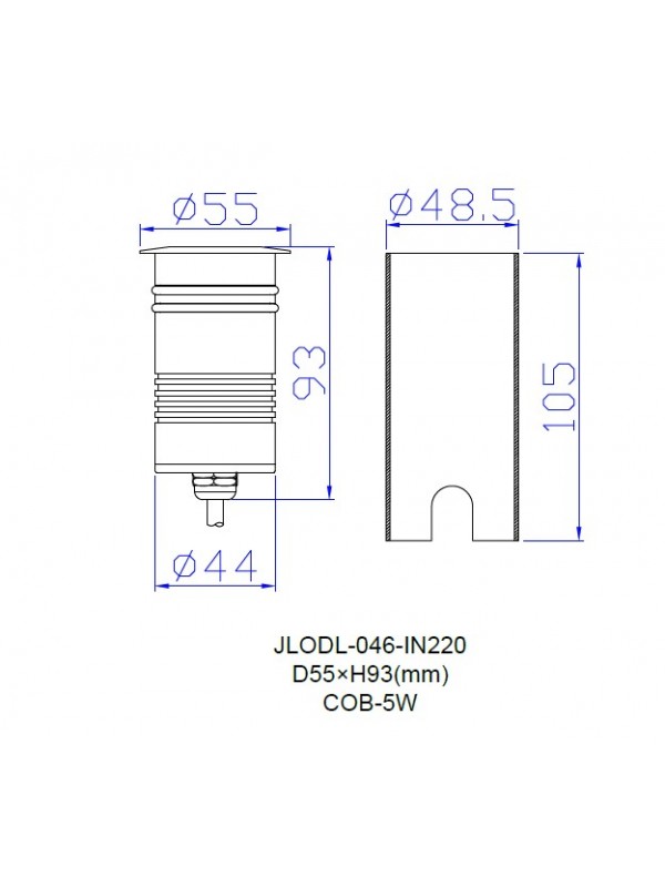 Spot Led Paviment Exterior
