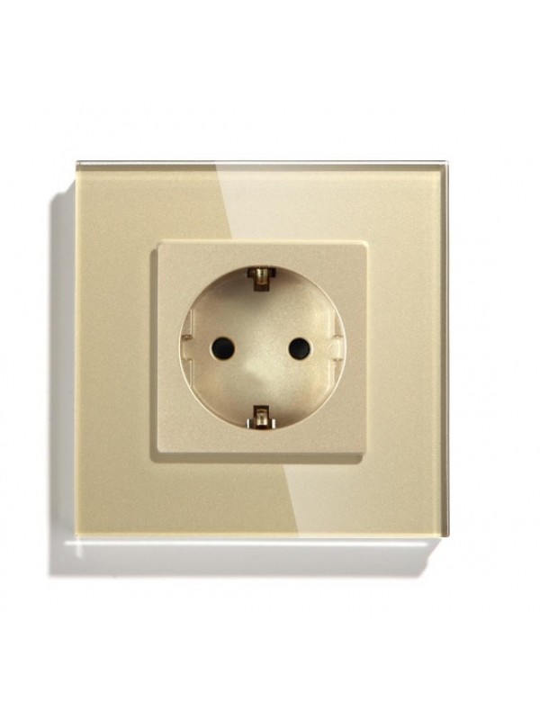 Priza Modul Simpla Auriu 