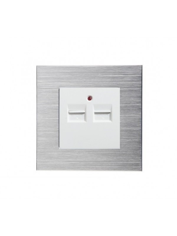 Priza Modul dubla USB Alb 