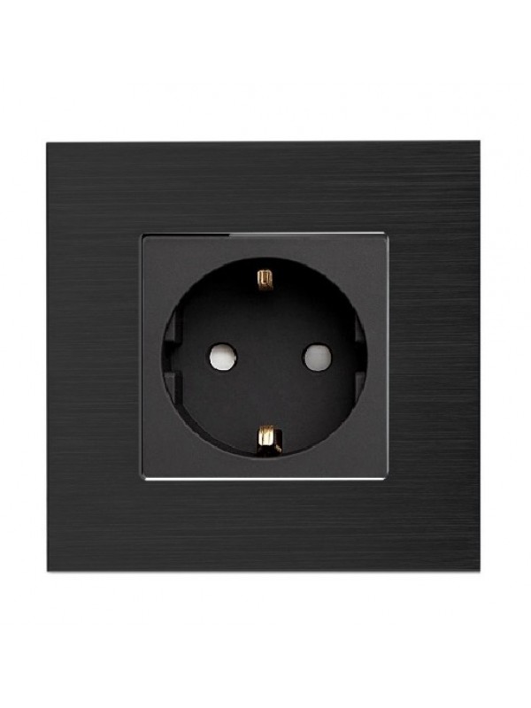 Priza Modul Simpla Negra