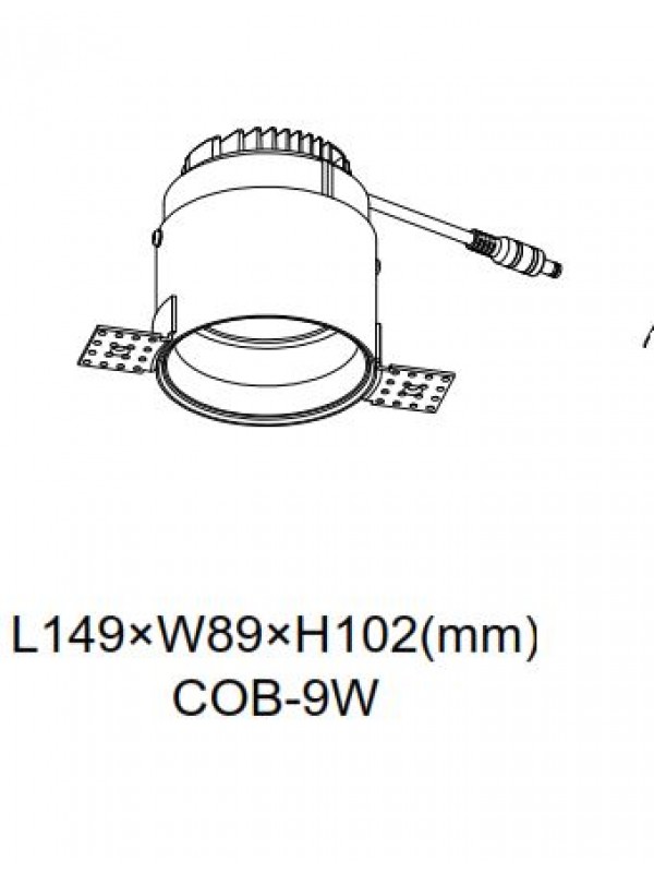 Spot led incastrat JLDC340