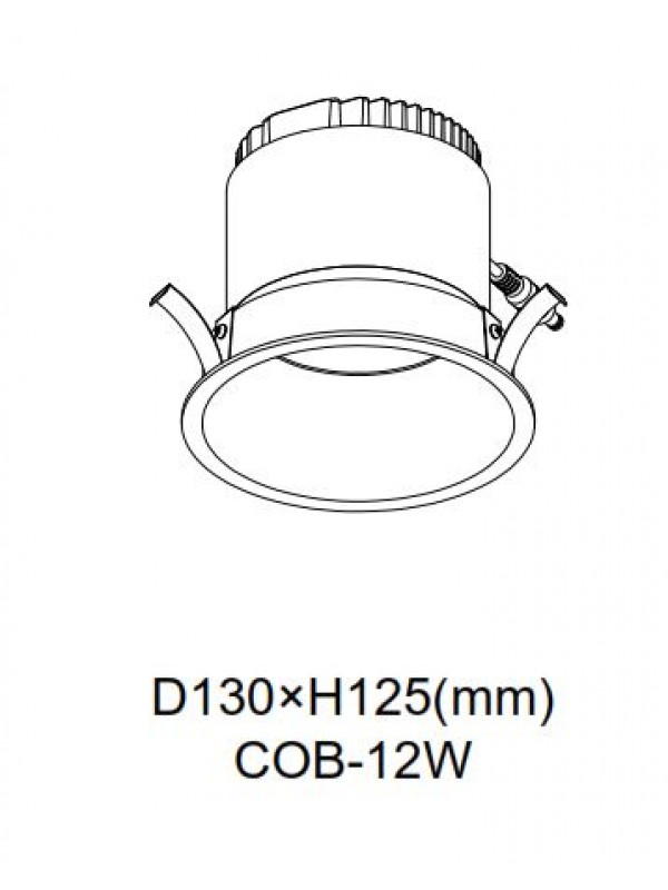 Spot led incastrat JLDC990-WT