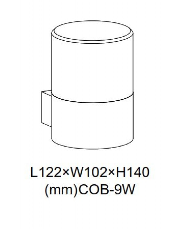 Aplica Led Exterior JLWA213