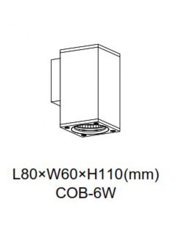 Aplica Led Exterior JLWA253