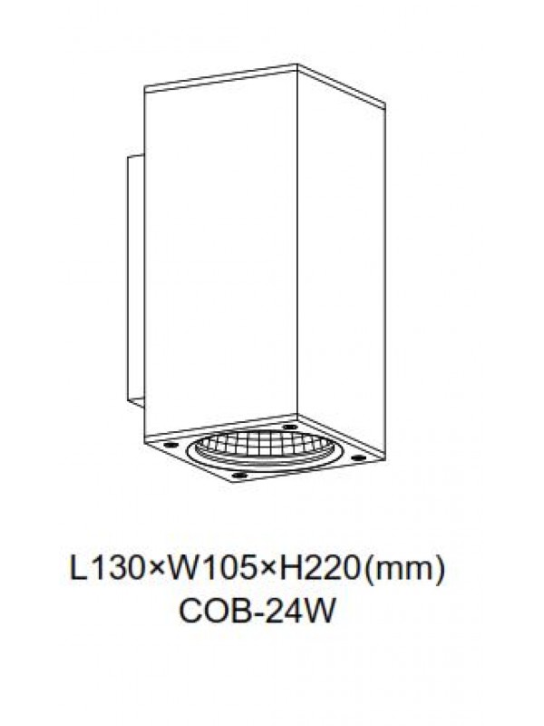 Aplica Led Exterior JLWA256