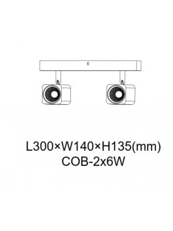 Lampă Spot Dublu JLSP169