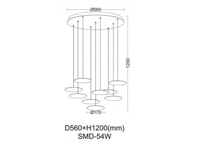Candelabru sufragerie