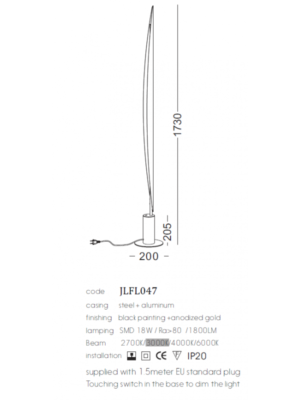 Veioze Led  JLTL047
