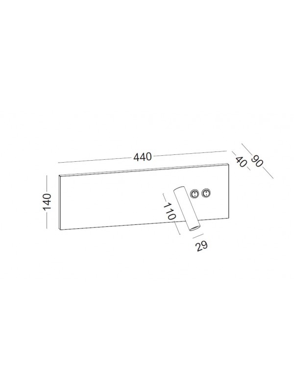 Lampă pentru citi JLWA334A -BK