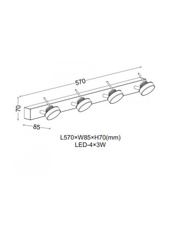 Aplica led pentru baie  JLWA238