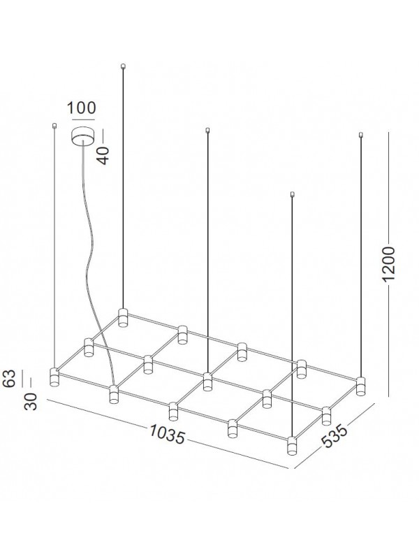 Pendule NETWORKS JLPL343 -BK