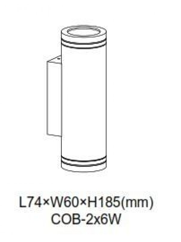 Aplica Led Exterior JLWA216