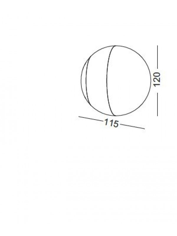 Lampă perete LUNAR ECLIPSE JLWA283