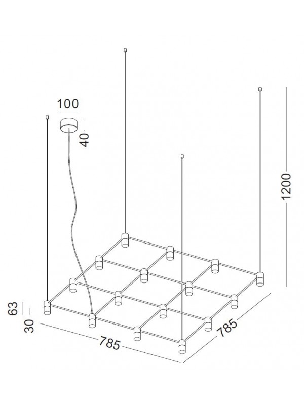 Pendule NETWORKS JLPL344 -BK