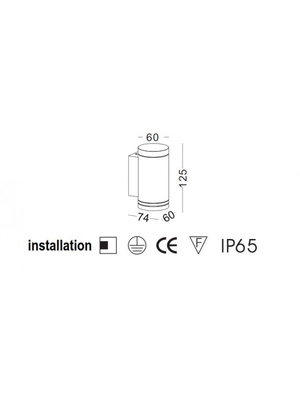 Aplica Led Exterior JLWA215